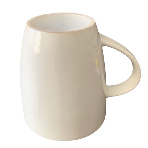 Pre Owned Rum Chata Horchata Con Ron Gold Letters Ceramic Coffee Peace Love Mug - Picture 5 of 13